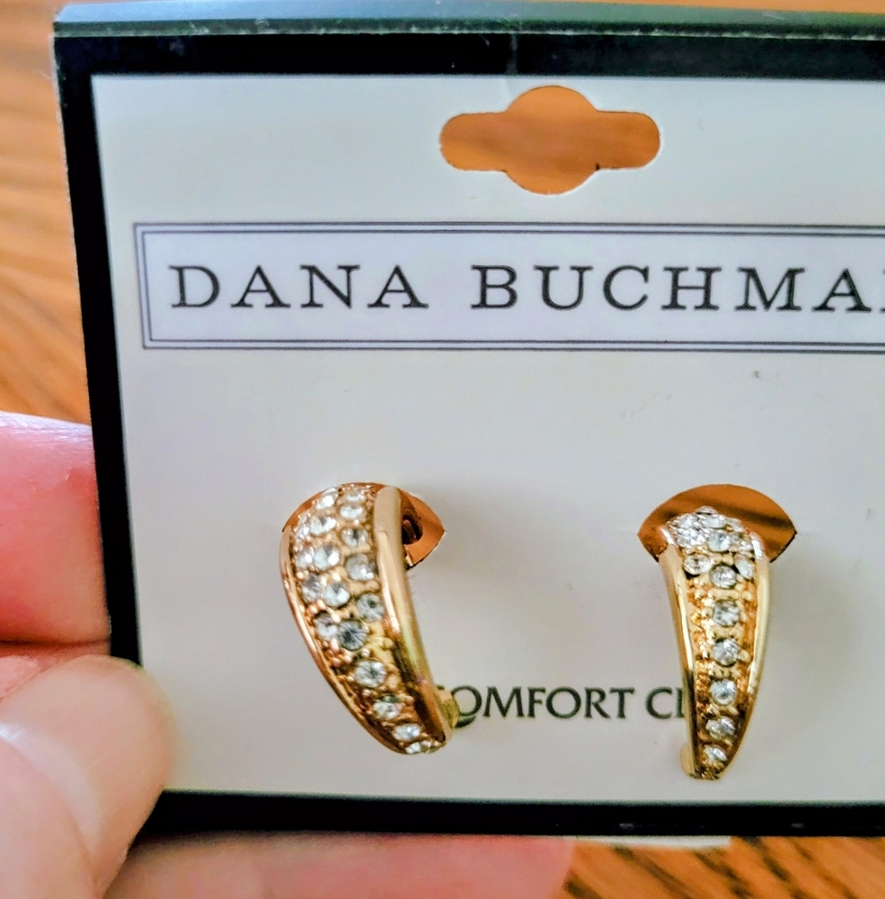 Dana Buchman Gold and Silver Earrings